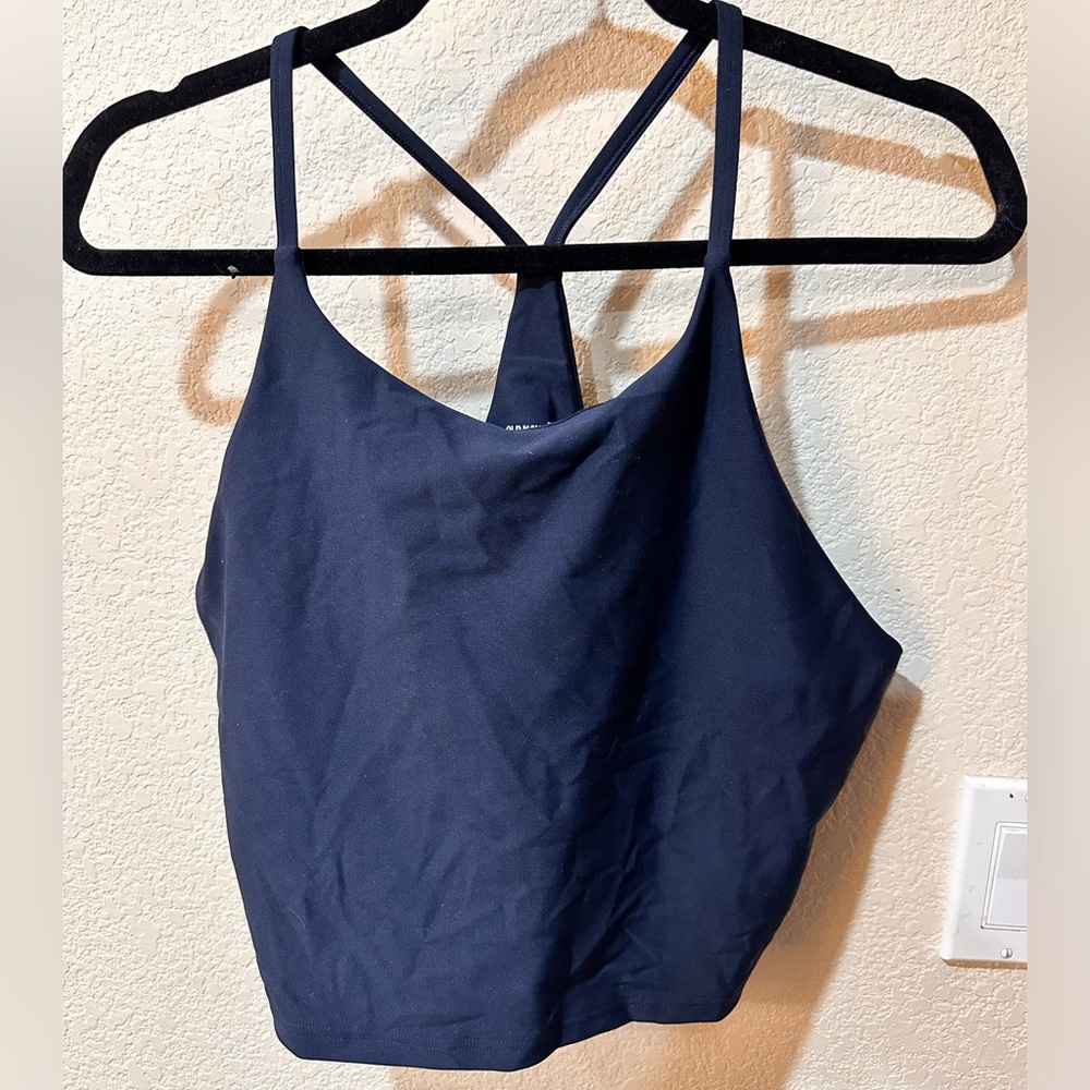 Old Navy, active powersoft light support built-in bra croptop size XL